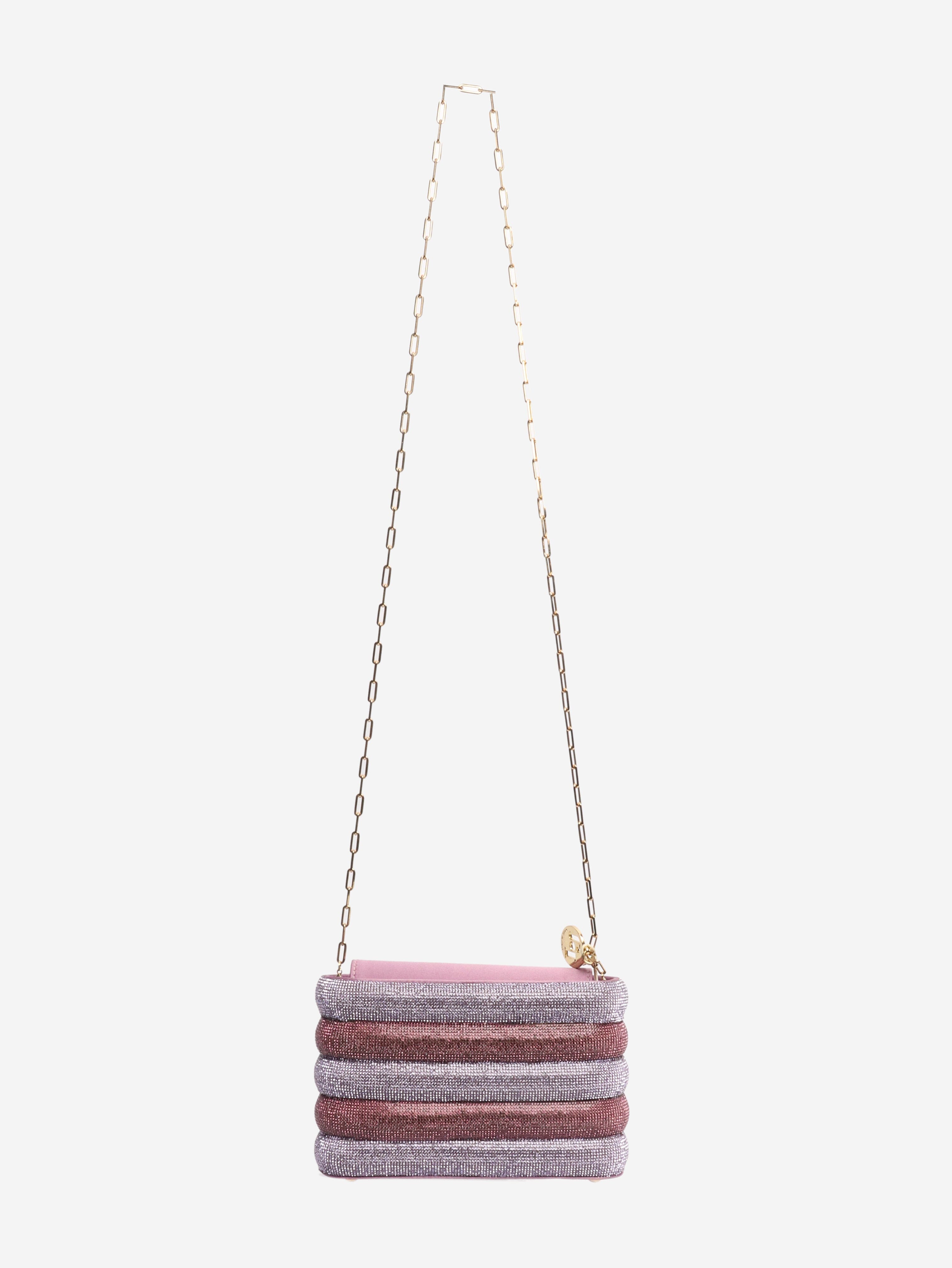 Purple diamante Favilla cross-body bag Cross-body Bags Rosantica 