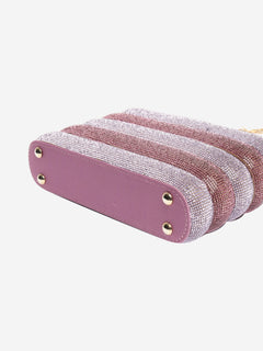 Purple diamante Favilla cross-body bag Cross-body Bags Rosantica 
