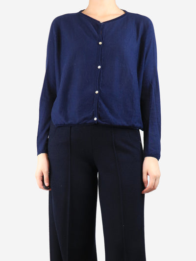 Navy blue cardigan - size M Knitwear Apuntob 