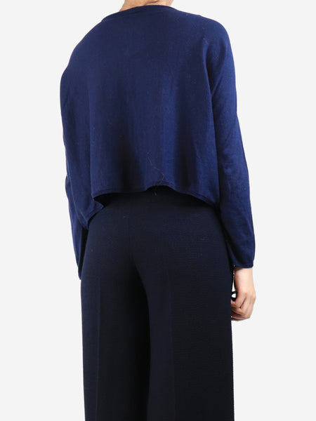 Navy blue cardigan - size M alternate image