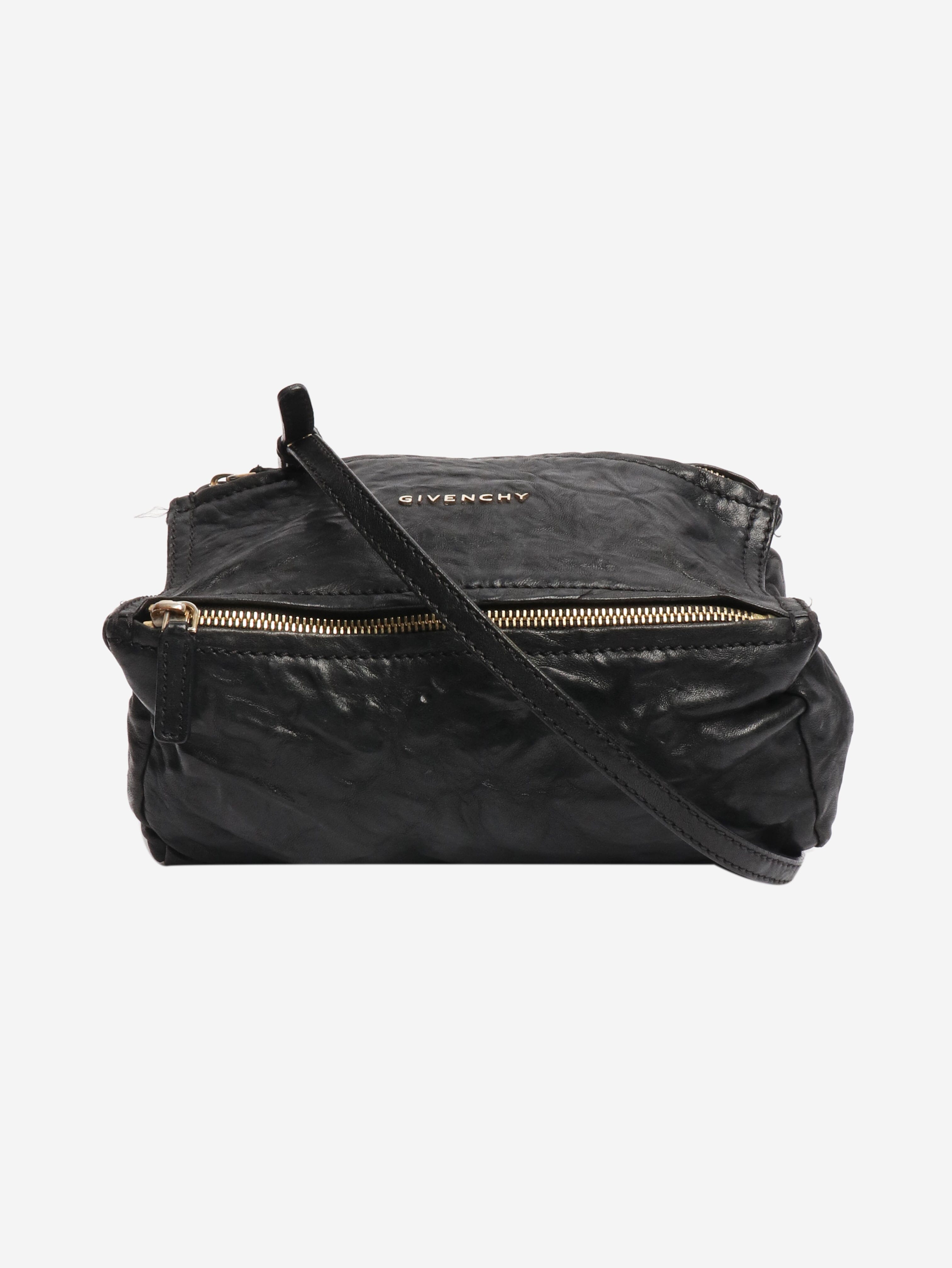 Black textured Pandora crossbody bag Cross-body bags Givenchy 