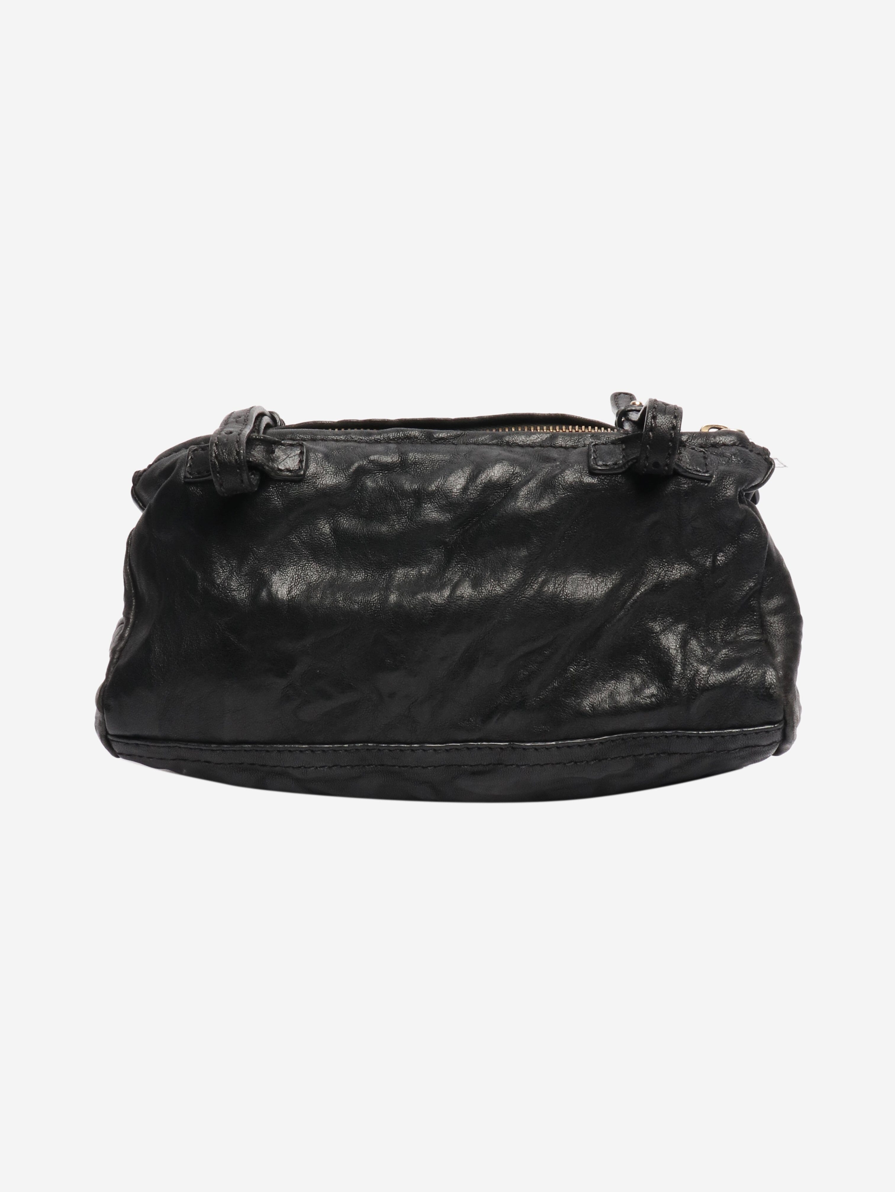Black textured Pandora crossbody bag Cross-body bags Givenchy 