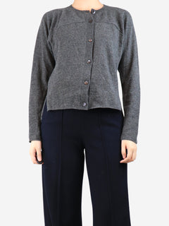 Grey wool-blend cardigan - size UK 10 Knitwear Marni 