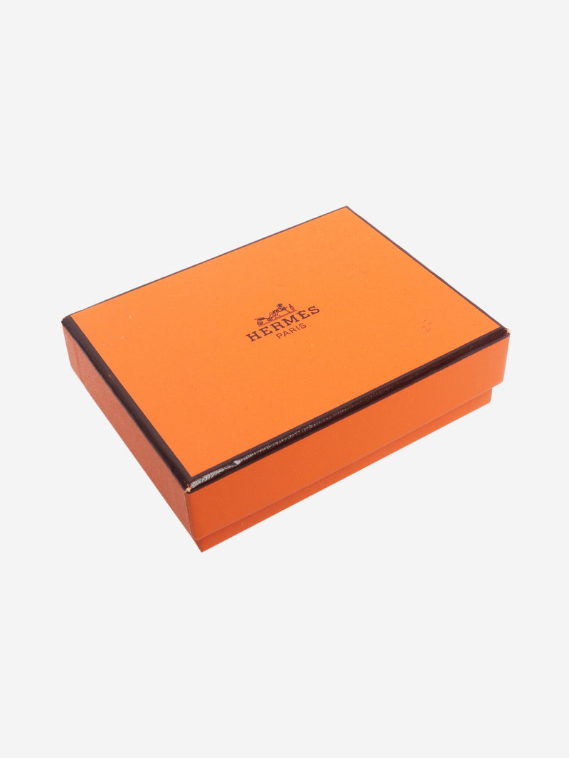 Brown leather coin pouch Wallets, Purses & Small Leather Goods Hermes 