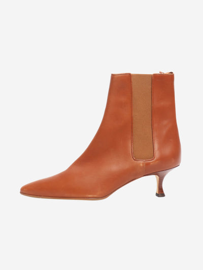 Brown ankle boots - size EU 40 (UK 7) Boots Manolo Blahnik 