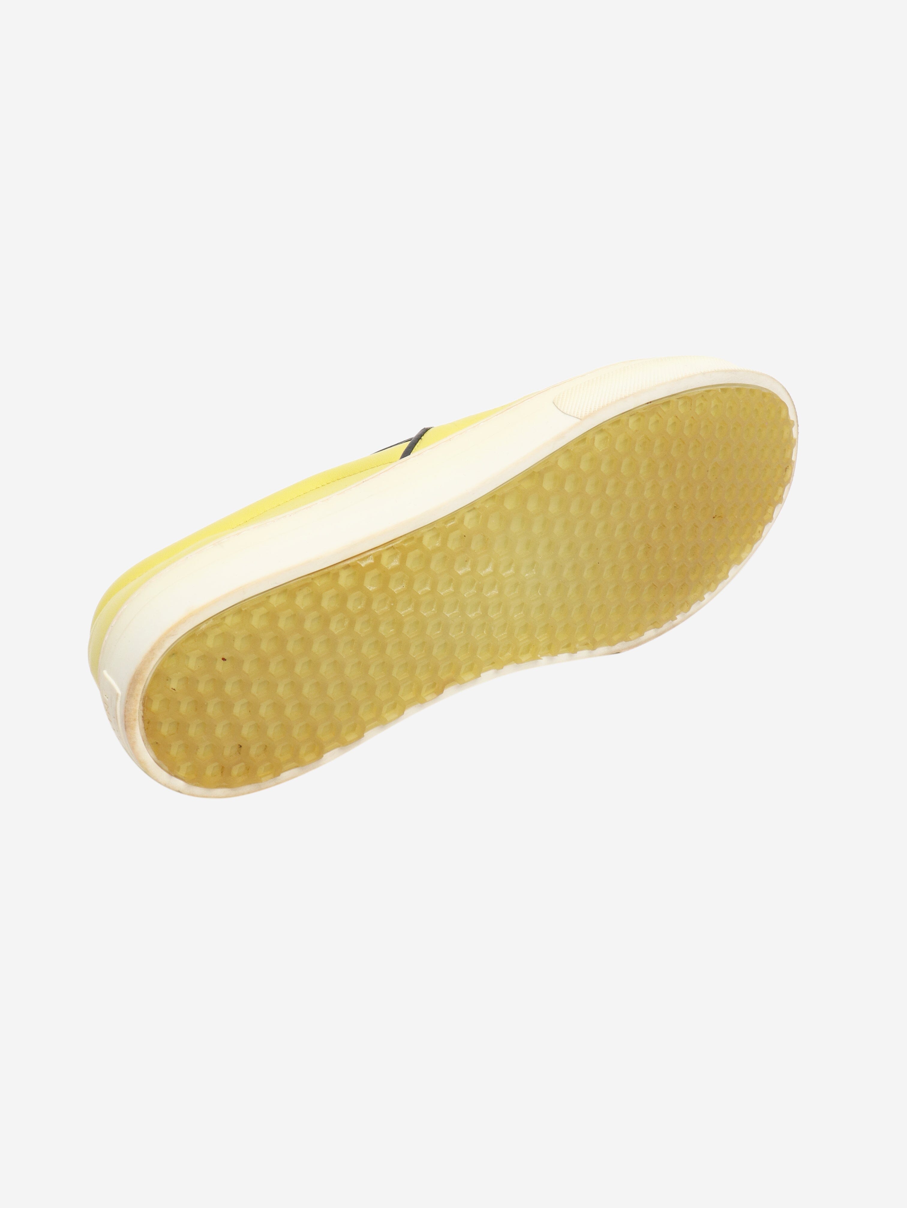 Yellow leather slip on trainers - size EU 38 (UK 5) Trainers Celine 