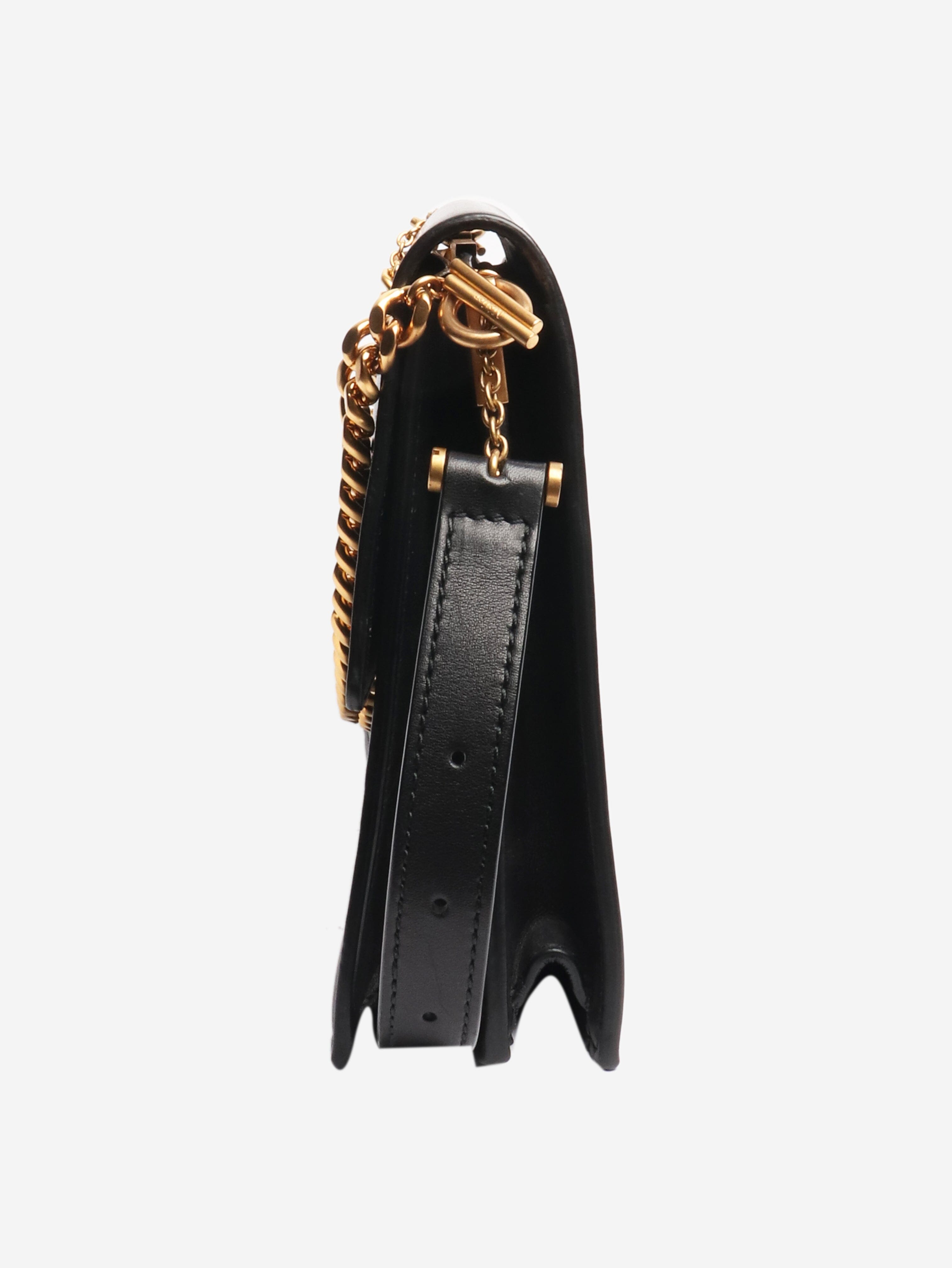 Black Roma leather shoulder bag Shoulder bags Metier 