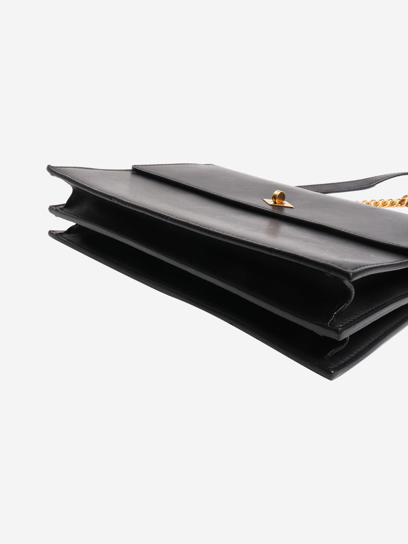 Black Roma leather shoulder bag Shoulder bags Metier 