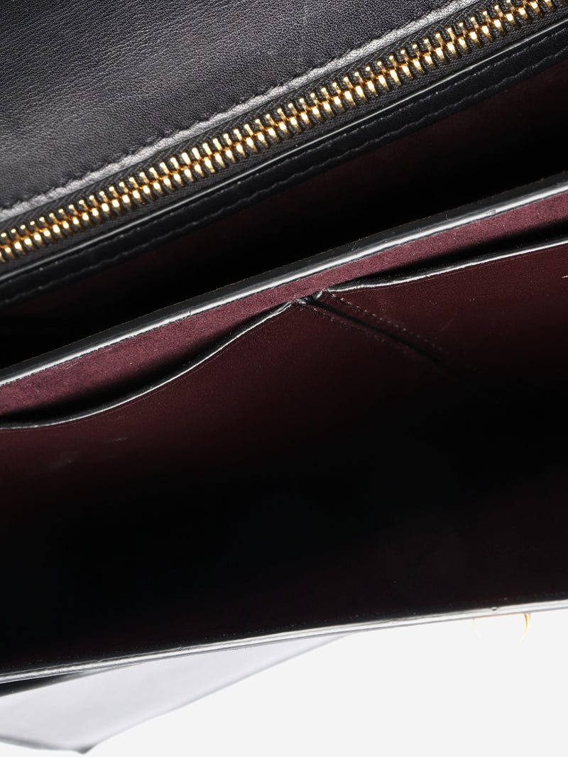 Black Roma leather shoulder bag Shoulder bags Metier 