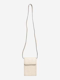 GG embossed leather mini flap crossbody bag Gucci 