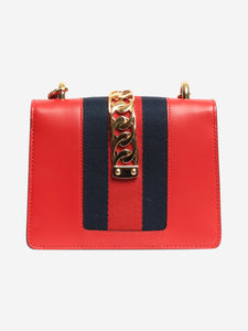 Gucci Red Sylvie leather crossbody bag