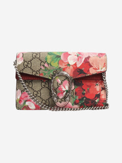 Burgundy mini GG Supreme Dionysus crossbody bag Handbags Gucci 