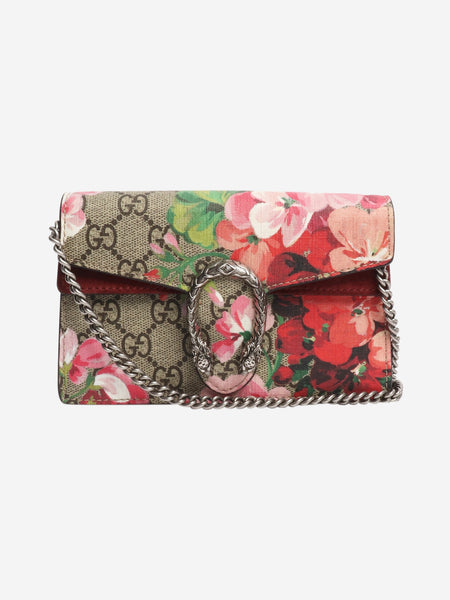 Burgundy mini GG Supreme Dionysus crossbody bag product image