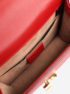 Gucci Red Sylvie leather crossbody bag