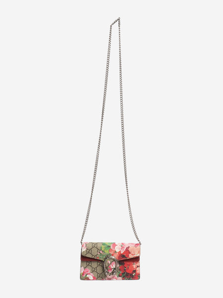 Burgundy mini GG Supreme Dionysus crossbody bag alternate image