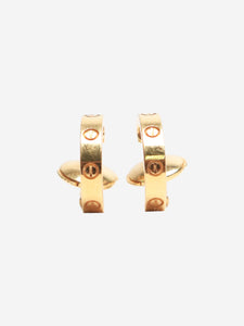 Cartier Yellow gold Love Hoop earrings
