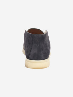 Dark blue Open Walk suede shoes - size EU 41 Flat Shoes Loro Piana 