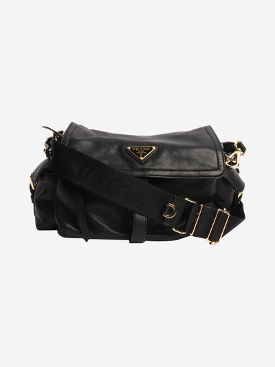Black Explore leather shoulder bag Shoulder bags Prada 