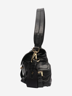 Black Explore leather shoulder bag Shoulder bags Prada 