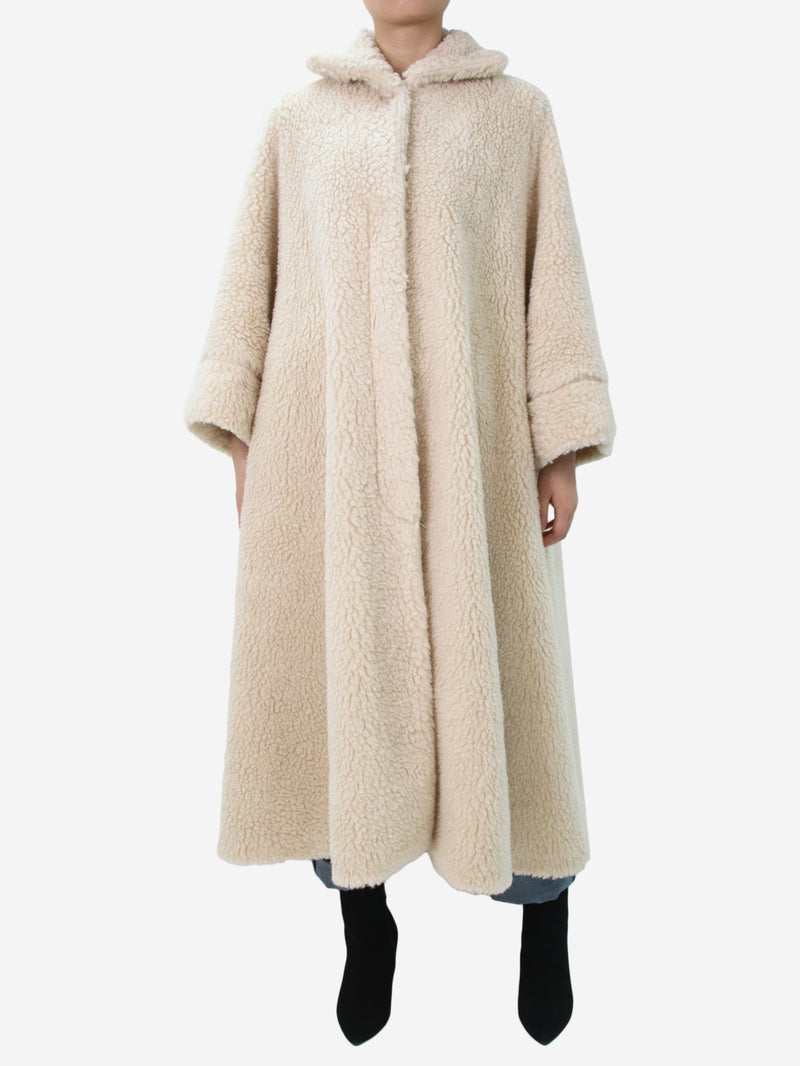 faux sheepskin coat