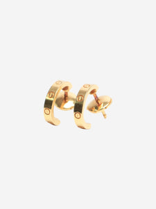 Cartier Yellow gold Love Hoop earrings
