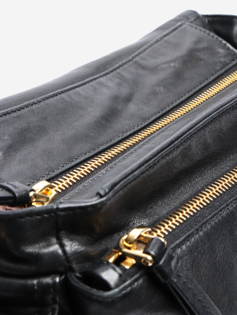 Black Explore leather shoulder bag Shoulder bags Prada 