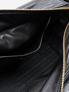 Black Explore leather shoulder bag Shoulder bags Prada 