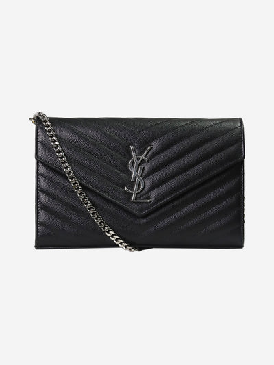 Black Cassandre chain wallet Shoulder bags Saint Laurent 