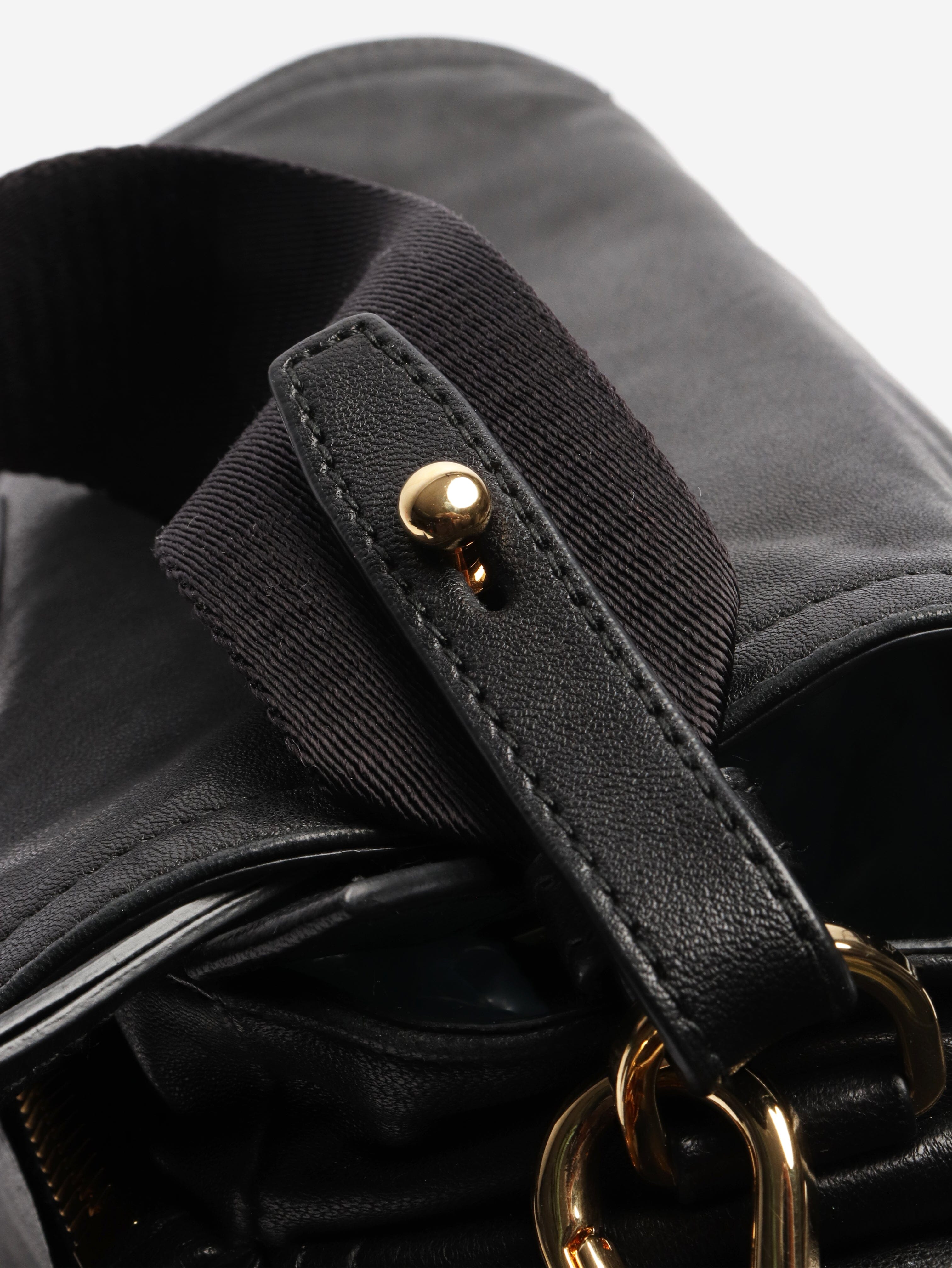 Black Explore leather shoulder bag Shoulder bags Prada 