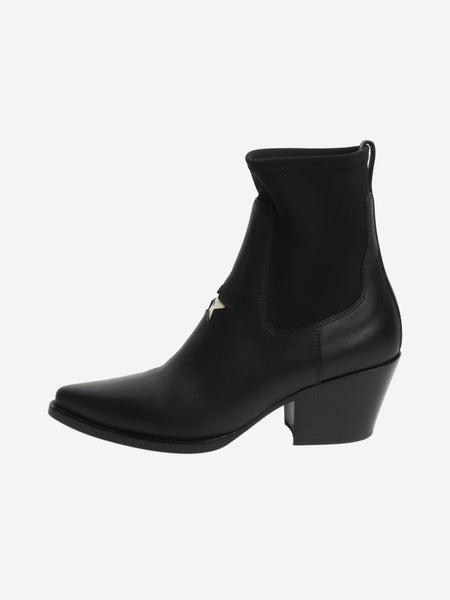 Black western boots - size EU 38 (UK 5) product image