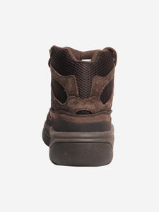 Yeezy x Adidas Dark brown desert boots - size UK 7.5