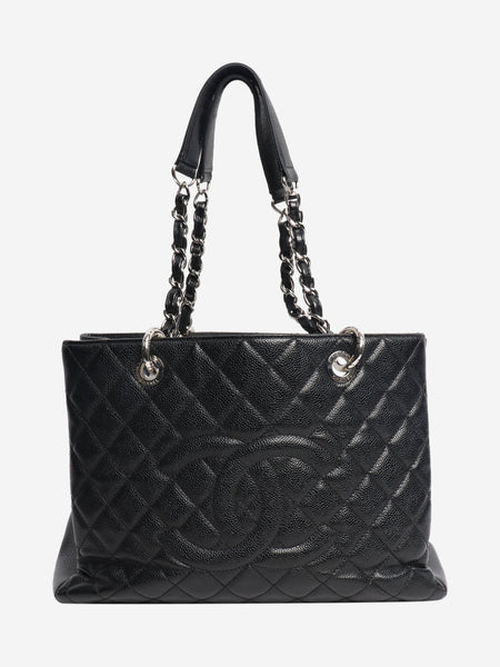 Black 2014 Caviar Grand shopping tote bag product image