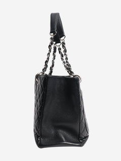 Black 2014 Caviar Grand shopping tote bag Tote Bags Chanel 