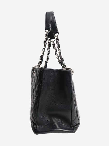 Black 2014 Caviar Grand shopping tote bag alternate image