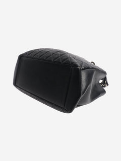 Black 2014 Caviar Grand shopping tote bag Tote Bags Chanel 
