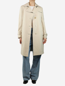 Allegri Neutral trench coat with belt - size UK 8