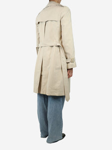 Allegri Neutral trench coat with belt - size UK 8