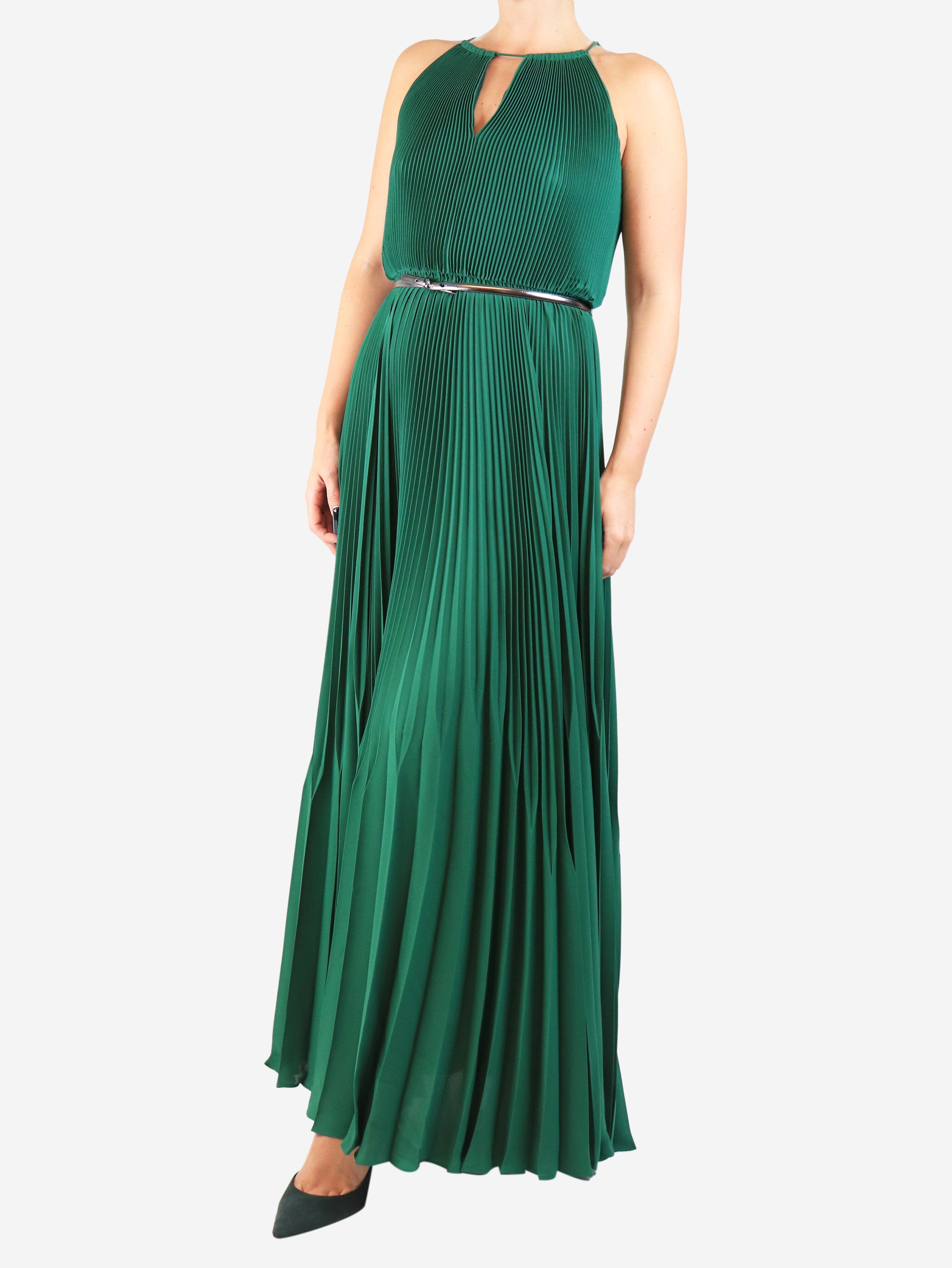 Green pleated midi dress - size Dresses Max Mara Studio 