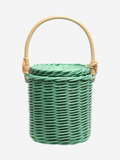 Mint Lily basket bag Top Handle Bags GATTI 