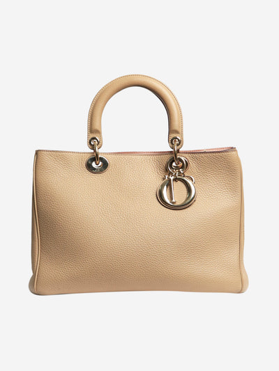 Neutral 2013 Diorissimo leather 2way bag Shoulder bags Christian Dior 