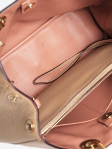 Christian Dior Neutral 2013 Diorissimo leather 2way bag