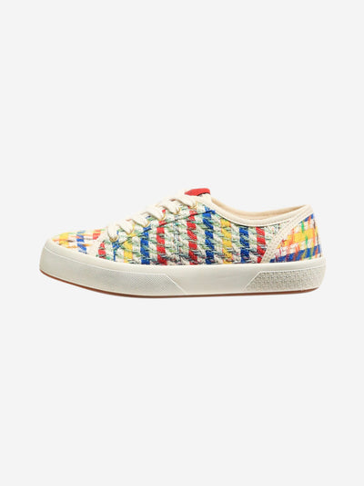 Multicolour canvas Bamba sneakers - size EU 37 Trainers Carolina Herrera 