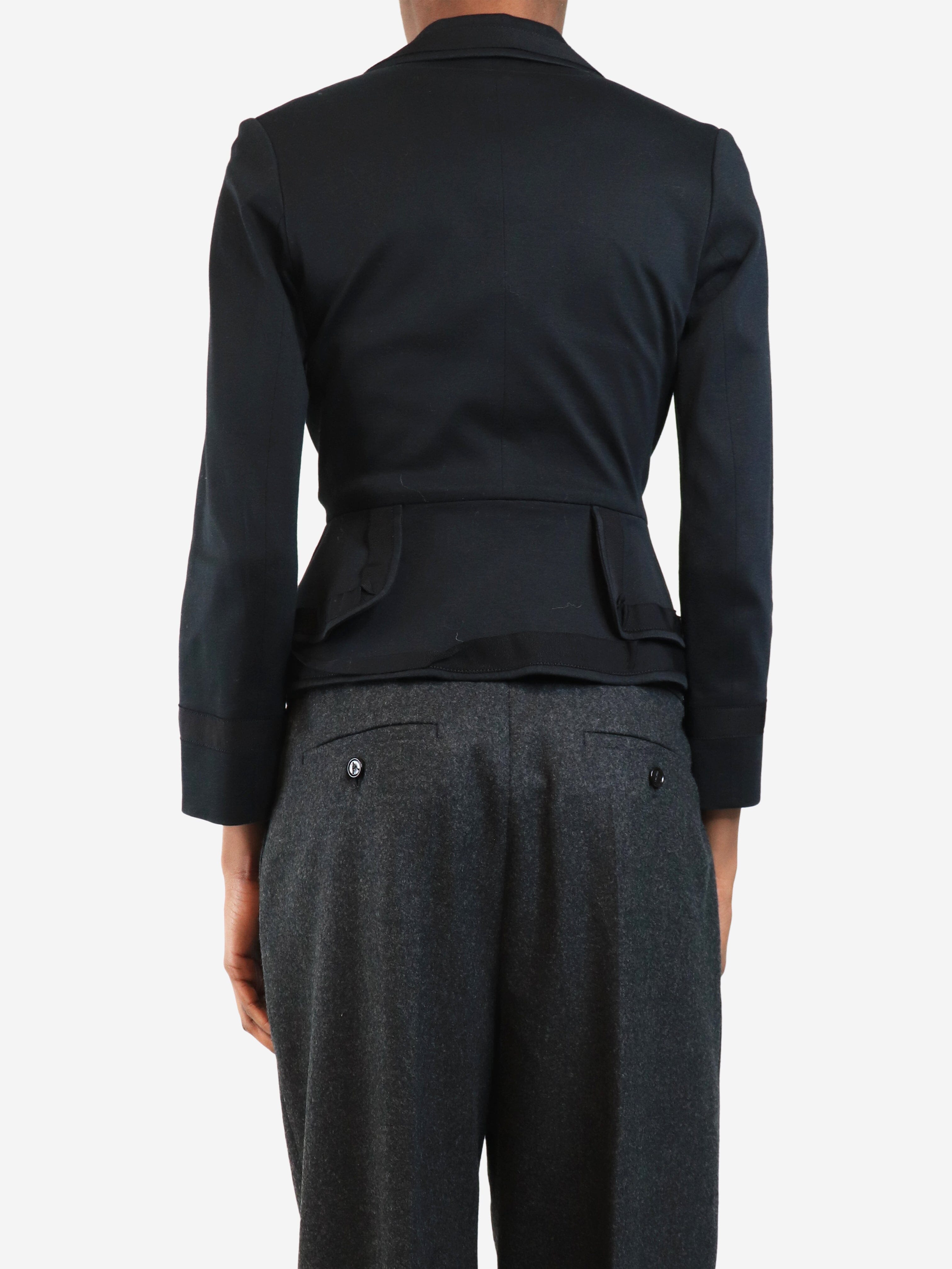 Vintage black fitted school blazer - size UK 6 Coats & Jackets Vivienne Westwood Red Label 