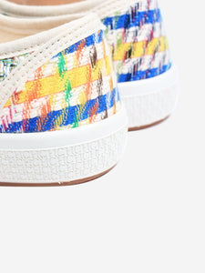 Carolina Herrera Multicolour canvas Bamba sneakers - size EU 37