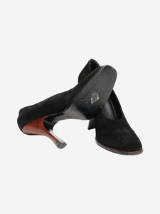 The Row Black suede pumps - size EU 40
