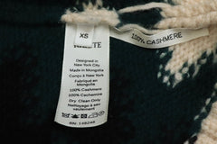 Multicolour Lima intarsia zigzag cashmere jumper - size XS Knitwear Khaite 