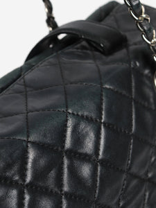 Chanel Black 2014 lambskin quilted flap bag