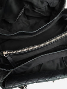 Chanel Black 2014 lambskin quilted flap bag
