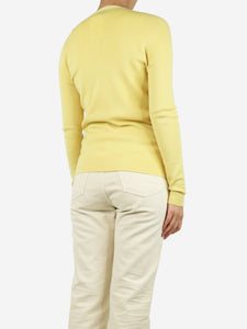 Prada Yellow cardigan - size UK 8