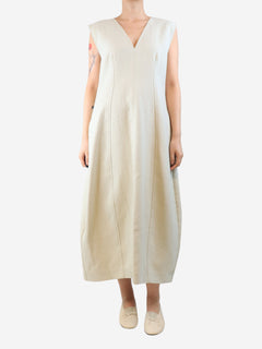 Dove Enna cotton-twill midi dress - size UK 12 Dresses Studio Nicholson 
